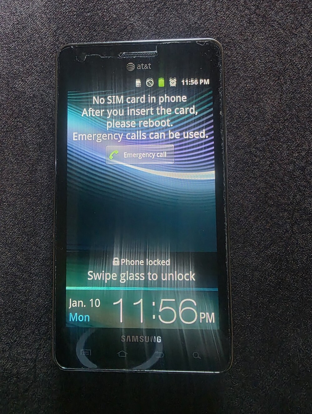 Samsung SGH-I997 (AT&T)-AS IS